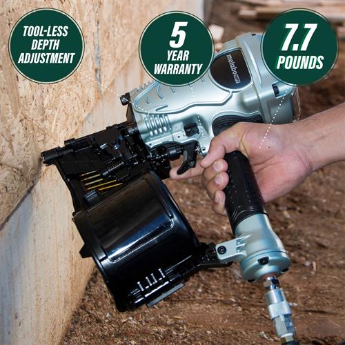 METABO HPT COIL FRAMING NAILER METABO HPT COIL FRAMING NAILER